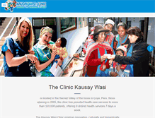 Tablet Screenshot of kausaywasi.org